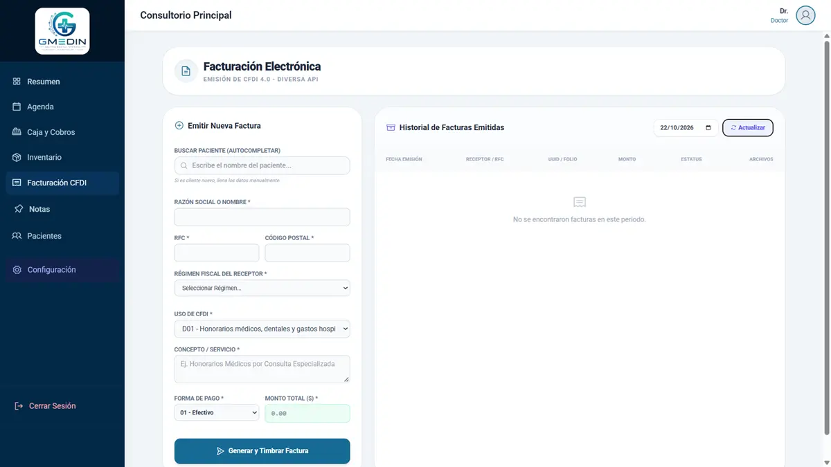 Módulo Facturación CFDI 4.0